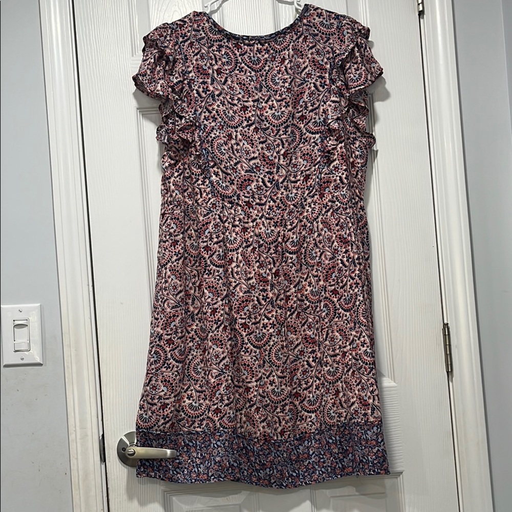 Floral Ruffle Dress - Multicolor - Picture 4 of 5